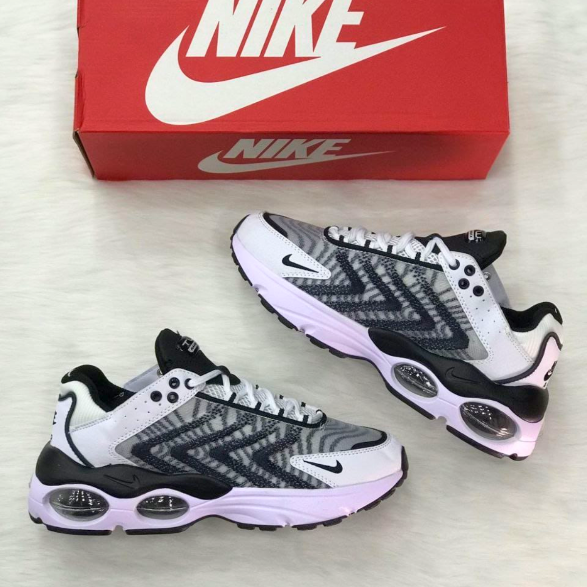 tenis nike air max tailwind original hombre color blanco gris Comprar tienda onlineshoppingcenterg Colombia centro de compras en linea